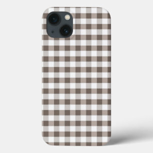 Coques Pour iPhone Motif Brown de nappe