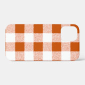 Coques Case-Mate iPhone Motif Brown En vichy chèque (Verso (horizontal))