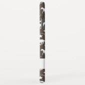 Coques Case-Mate iPhone Motif Brown Western Horse Customisé (Dos/Droite)