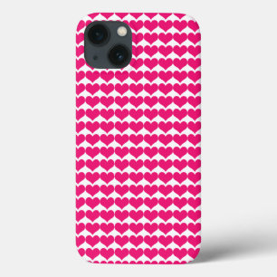 Etui iPhone 13 Motif BT iPad Mini Case Pink Coeurs mignons