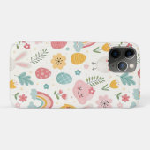 Coques Case-Mate iPhone Motif Bunny de Pâques (Dos (Horizontal))
