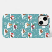 Coques Case-Mate iPhone Motif Cabane Cosy d'Hiver (Verso (horizontal))