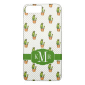 Coques Case-Mate iPhone Motif Cactus & Succulent Polk Dot (Dos)