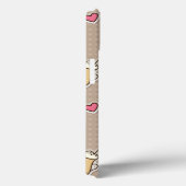 Coques Case-Mate iPhone Motif café (Verso / Droite)