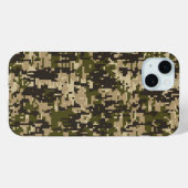 Coques Case-Mate iPhone Motif Camo numérique militaire classique (Verso (horizontal))