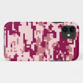 Coques Case-Mate iPhone Motif Camo numérique rose (Dos (Horizontal))