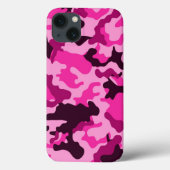Coques Case-Mate iPhone Motif Camo rose (Verso)