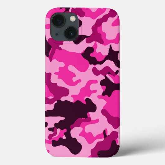 Coques Case-Mate iPhone Motif Camo rose (Verso)