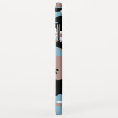 Coques Case-Mate iPhone Motif Camo - Rouge gris Bleu Bleu Bleu Noir (Dos/Droite)