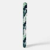 Coques Case-Mate iPhone Motif Camouflage de chats verts (Verso / Droite)