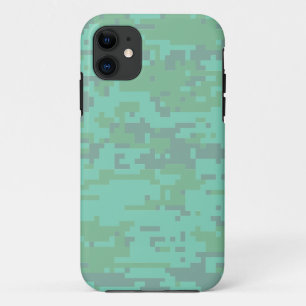 Case-Mate iPhone Case Motif camouflage numérique menthe