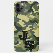 Motif Camouflage vert de l'Armée de terre iPhone 1