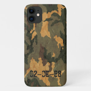 Case-Mate iPhone Case Motif camouflage vert vintage 2020
