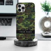 Coques Case-Mate iPhone Motif Camouflage Vert, Votre nom, Personnaliser