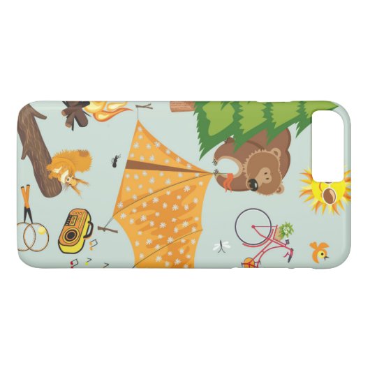 Coques Case-Mate iPhone Motif campant (Dos (Horizontal))