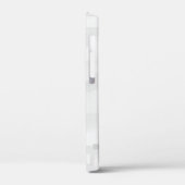 Coques Case-Mate iPhone Motif carré blanc moderne (Verso / Gauche)