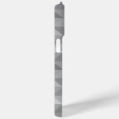 Coques Case-Mate iPhone Motif carré géométrique triangle gris (Verso / Droite)
