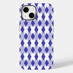 Coque Pour iPhone 14 Motif carreaux argyle_4A46B0