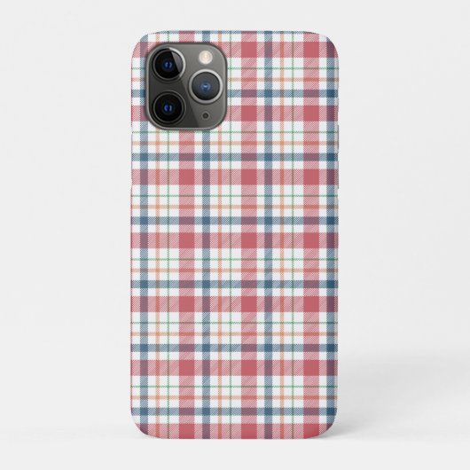 Coques Case-Mate iPhone Motif carreaux classique (Dos)