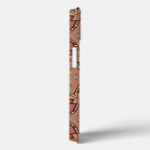 Coques Case-Mate iPhone Motif carrelage en terre cuite et peigne de fer (Verso / Droite)