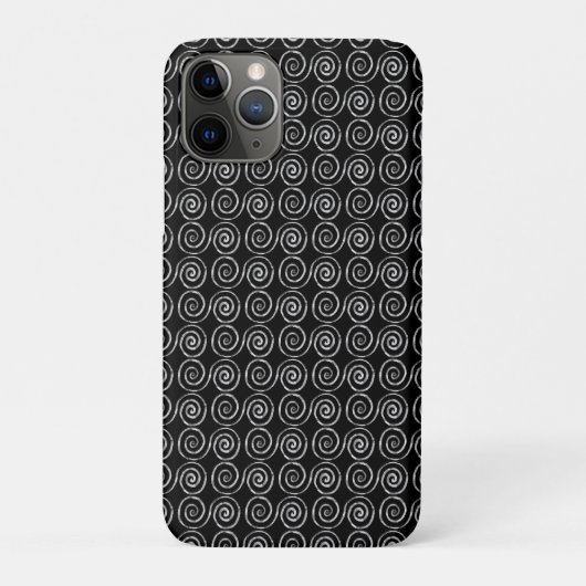 Coques Case-Mate iPhone Motif celtique à double spirale (Dos)