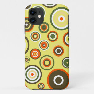 Case-Mate iPhone Case Motif Cercles mignons Abstraits Vintage coloré