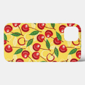 Coques Case-Mate iPhone Motif cerise (Verso (horizontal))