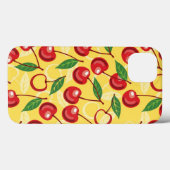 Coques Case-Mate iPhone Motif cerise (Verso (horizontal))