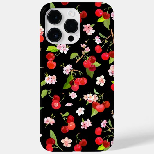 Coques Case-Mate iPhone Motif cerise 2 (Verso)