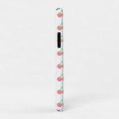 Coques Case-Mate iPhone Motif Cerises Roses (Dos/Droite)