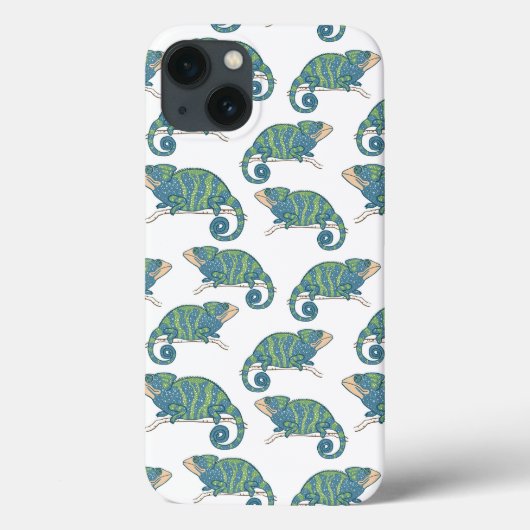 Coques Case-Mate iPhone Motif Chameleon (Verso)