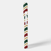 Coques Case-Mate iPhone Motif Chevron blanc rouge vert (Verso / Gauche)