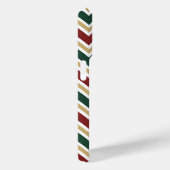 Coques Case-Mate iPhone Motif Chevron blanc rouge vert (Verso / Droite)