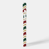 Coques Case-Mate iPhone Motif Chevron blanc rouge vert (Verso / Gauche)