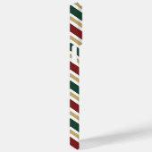 Coques Case-Mate iPhone Motif Chevron blanc rouge vert (Verso / Droite)