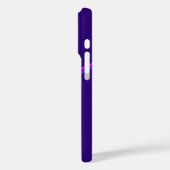 Coques Case-Mate iPhone Motif Chevron en violet et rose (Verso / Gauche)