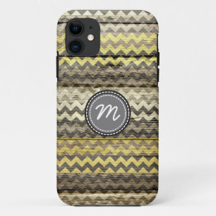 Coque Case-Mate Pour iPhone Motif Chevron sur bois vintage #9