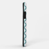 Coques Case-Mate iPhone Motif Chevron ZigZag dans Mint Green (Dos/Droite)