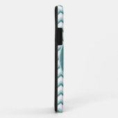 Coques Case-Mate iPhone Motif Chevron ZigZag dans Mint Green (Dos/Droite)