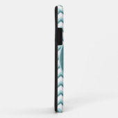 Coques Case-Mate iPhone Motif Chevron ZigZag dans Mint Green (Dos/Droite)