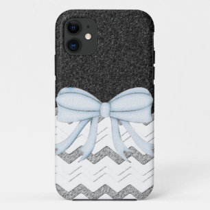 Coque Case-Mate Pour iPhone Motif Chevrons Fête de Douche Bureau Destinée