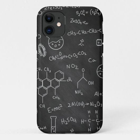 Coques Case-Mate iPhone Motif chimique (Dos)