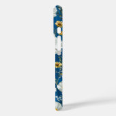 Coques Case-Mate iPhone ✨ Motif ciel à fleur blanche 🌿 Floral élégant (Verso / Gauche)