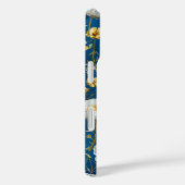 Coques Case-Mate iPhone ✨ Motif ciel à fleur blanche 🌿 Floral élégant (Verso / Droite)