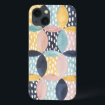 iPhone 13 Coque Motif circulaire Abstrait<br><div class="desc">Motif circulaire Abstrait. Artiste : Grace Popp. ID d'image : 150359D.</div>