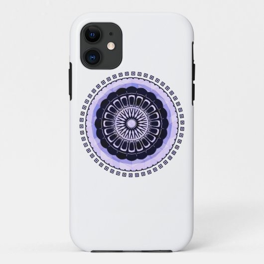 Coques Case-Mate iPhone motif circulaire design mandala (Dos)