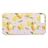 Coques Case-Mate iPhone Motif citron (Dos (Horizontal))
