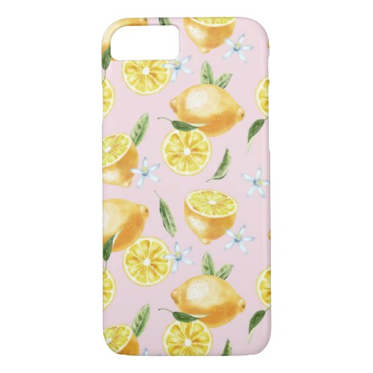 Coques Case-Mate iPhone Motif citron (Dos)