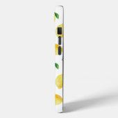 Coques Case-Mate iPhone Motif citron aquarelle (Verso / Gauche)
