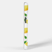 Coques Case-Mate iPhone Motif citron aquarelle (Verso / Droite)